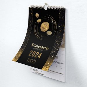 Kriptós falinaptár 2024